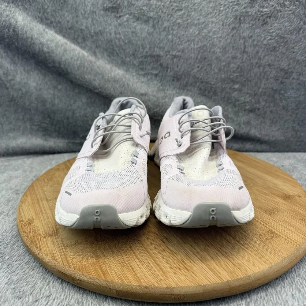 On Cloud Shoes Womens Size 8.5 Pink White Running Sneakers CloudTec No Insoles